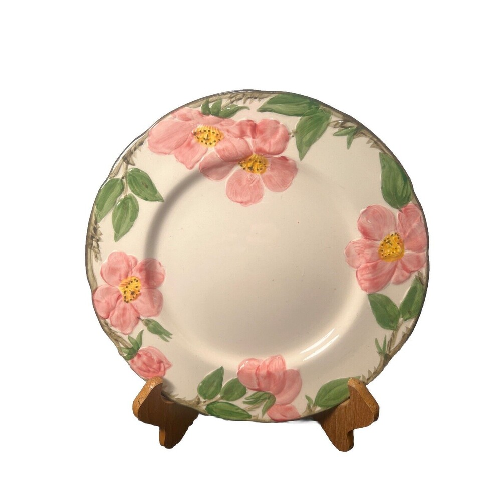 Vintage‎ Franciscan Earthenware Dinner Plates Desert Rose USA 9 1/2